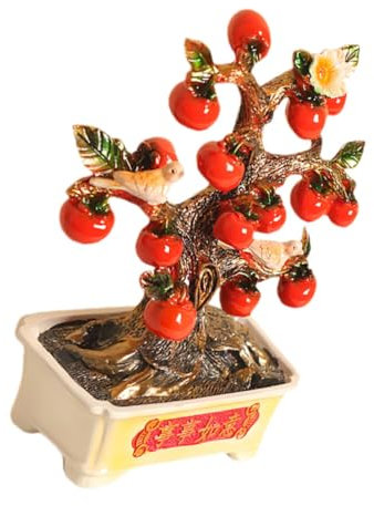 Vaguelly Statue De Décoration De Table an Chinois Ornement Ruyi Réaliste Faux pour Salon Et Bureau Décoration Festive