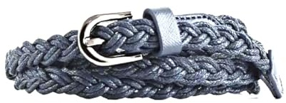 HELBAY Cintura da uomo in corda di canapa color caramella, perfetta per l'abbigliamento casual di tutti i giorni,105x1,4 cm