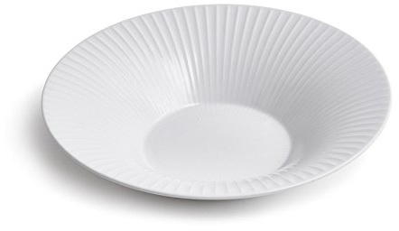 Kähler Tiefer Teller Ø26 cm Hammershøi legendäres Design zeitlos elegant, weiss