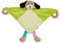 Duckshop Baby geeignetes Schnuffeltuch Schmusetuch Kuscheltuch Hund/Stofftier Plüschtier Kuscheltier