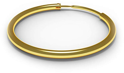 9k oro giallo massiccio incernierato segmento Hoop naso anello Tragus Piercing Helix