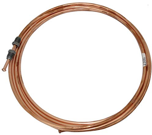 AERZETIX - C42591 - Bremsleitung - Schlauch - aus Kupfer - 400cm Ø4.76mm - mit Anschlüssen - M10x1/M10x1