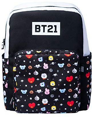 Grupo Erik Unisex Rucksack Bt21 Coole Collection - Offizielles Bt21- Merchandising Rucksack, Bt21, 43 x 31 x 16 centimeters