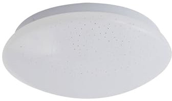 Lindby LED Deckenleuchte Janosch dimmbar mit Leselampe (Modern) in Weiß (1 flammig,) - Lampe Deckenlampe Wohnzimmerleuchte