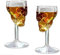 Infinitely Great Home Decor Center 2pcs 75ML Creative Skull Skeleton Wine Glass Cup Decanters Goblet Wineglass Red Wine Cocktail Whisky Beer Champagne