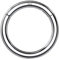 Taffstyle Piercing Clicker Scharnier Ring 585 Gold 14 Karat Segmentring Septum Tragus Helix Ohr Nase Nasenring Nasenpiercing Ohrpiercing Weißgold 1,2mm x 8mm