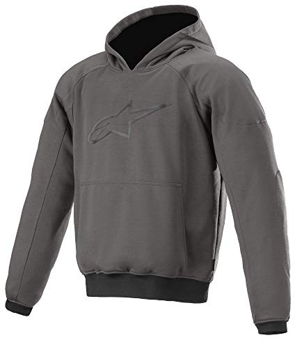 Alpinestars 4209221 9126 4XL Ageless Motorcycle Hoodie 4XL Asphalt Melange