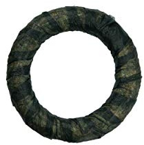DekoPrinz Strohkränze mit Vlies, 1 Stück | ø 50 cm Durchmesser | 8 cm Stärke | Strohrömer, Türkranz, Deko-Kranz, Kranz-Rohling, Strohring