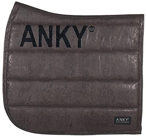 Anky Schabracke Limited Edition Suede Glitter - Dunkelgrau - Dressur Full/WB