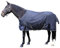 HKM 10391 Outdoordecke, abnehmbares Halsteil, 200g Füllung, Pferdedecke, Schwarz, 165
