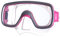 Salvas Kinder Tauch Maske Geo Schnorchel Taucher Schwimm Brille Mit Nase Silikon pink