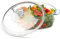NUTRIUPS Glas-Auflaufform mit Deckel, 1.7L, 20CM Glas-Auflaufform, ofenfest