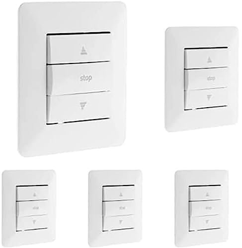 Artezo Commande volet roulant Blanc, Paquet de 5