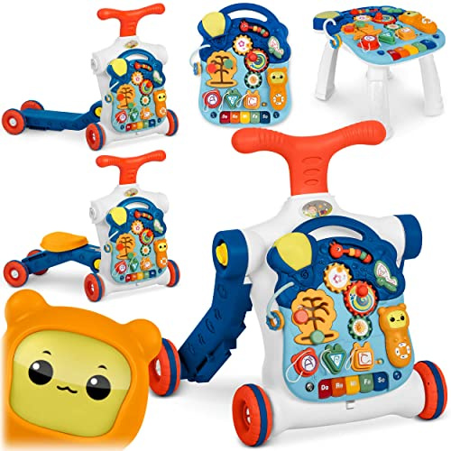 Lehrtisch Pinnwand Push Interaktiv Läufer 5in1 Blau Ricokids