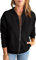GeGekoko Zip Sweatshirt Damen übergroße Jacket Sweatshirt Einfarbige Loose Langarm Tops Oberteile mit Tasche