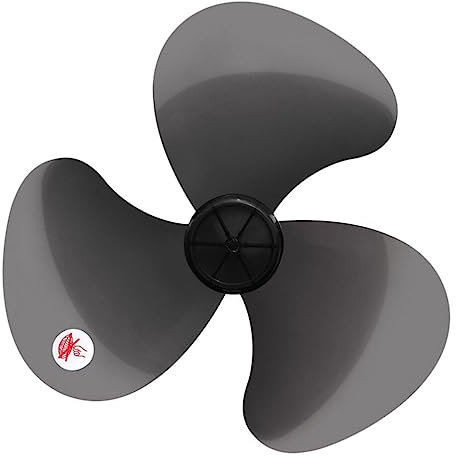 DOITOOL Plastic Fan Replacement Leaves, with Nut Cover, 3 Leaves Universal Household Standing Fan Pedestal Table ner Replacement 16 Inch Plastic Leaves