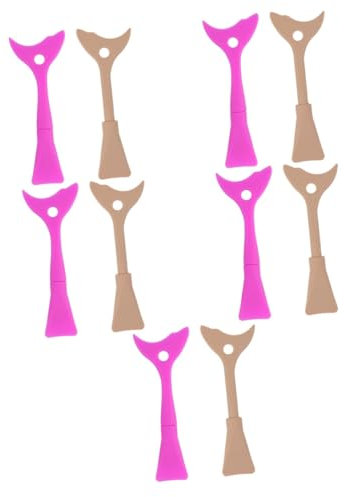 Beavorty 10pcs Eyelash Mascara Tool Lash Shield Mascara Eyelash Helper Tool for Makeup