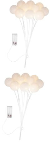 MAGICLULU 2stücke Dekorative Kugel-lampe Für Blumensträuße Material Für Kreative Raumgestaltung Esszimmer Und Batterie