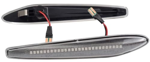 2 stücke Dynamische Seite Marker Licht Pfeil Blinker Blinker Anzeige Lampe for Alfa for Romeo 159 for Sportwagon Typ for Boera for Spider Typ 939(Dynamic Smoked)
