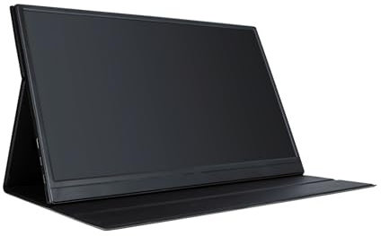 Denver Écran Portable 15.6 Pouces - Full HD - Moniteur Portable IPS - Moniteur de Gaming Portable - HDMI - USB-C - PMO-15601