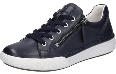 Josef Seibel Damen Low-Top Sneaker Claire 03,Weite G (Normal),Wechselfußbett,straßenschuhe,Strassenschuhe,Sportschuhe,Indigo,44 EU