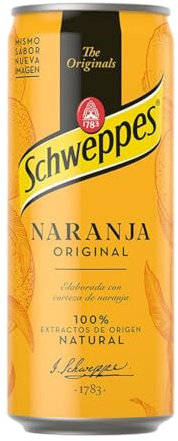 Caja de 24 unidades Naranja Lata 20 cl