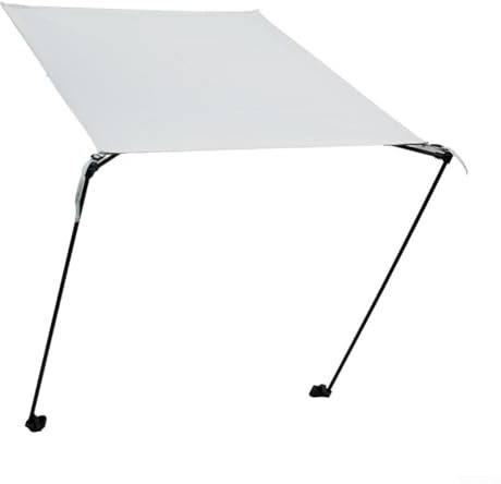 HEBEOT Silla de camping con toldo para exteriores, silla plegable ajustable, silla plegable portátil, impermeable, para la mayoría de sillas plegables al aire libre, sillas de playa de 18.7 x 2.4 x