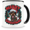 Samunshi® Weihnachten Tasse mit Spruch Merry Christmas Dackel Geschenk für alle Dackel Fans Kaffeetasse Tier Weihnachts Tassen zum Geburtstag Weihnachten 300ml schwarz