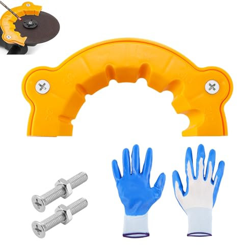 Afilador de Brocas, Accesorio Portátil para Afilar Brocas Herramienta para Afilar Brocas con Amoladora Angular con Guantes Multiusos Afilador Brocas para Amoladora Angular para Todas Brocas