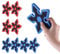 Backyard Toss Axe Game - Toss Star Axe Game for Outdoor Games, Durable and Fun for All Ages (8 Axis) (8 Stars