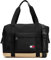 Tommy Jeans Herren Essential Daily Bag for Travel and Gym with Crossbody Strap Duffle, Schwarz