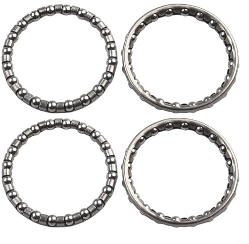 4Pcs 40Mm Bicycle Bike Headset Balls Caged Ball Bearing,For Smooth Steering,For Race Cycling,Bearing Set