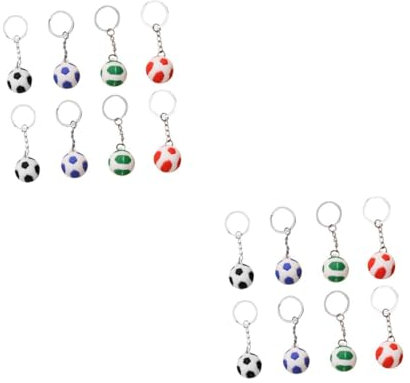 Milisten 2 Sätze Fußball Schlüsselanhänger „Mama“ Fußball Schlüsselanhänger Für Jungen Fußball Schlüsselanhänger Fußball Mama Schlüsselanhänger Fußball Party 8 Stücke * 2