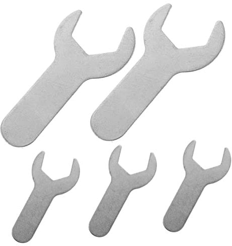 Uonlytech 5Pcs Multi Function Stainless Steel Wrenches for Gas Bottle Pressure Reducing Valves Lightweight Home Removal Tool Design for Safer Use