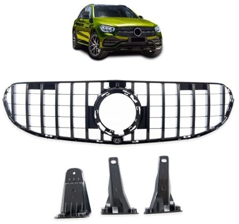 Kühlergrill kompatibel mit Mercedes GLC X253 Facelift ohne AMG Sport Panamericana GT