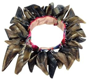 Terré Rasselarmband, Lamaklauen, 10cm