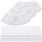 KEEPOW Kit de 3 Bonnettes Microfibre avec 3 Bonnettes Chiffons Microfibre, Lingette Karcher Vapeur Accessoires Set de Chiffons pour Nettoyeur Vapeur Kärcher Easyfix SC2 SC3 SC4 SC5