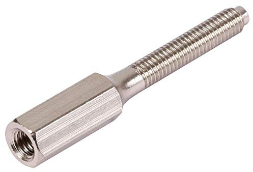 M3.5 x 35mm Brass Extension Studs Ideal for Extending Sockets and Switch Screws x50