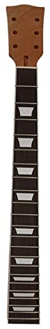 22 Bund Ahorn Holz Gitarrenhals Glatte Kante Palisander Griffbrett E-Gitarrengriff Saiten Musikinstrument Teile 22 Bund Gitarrenhals Palisander Gitarrenhals Ersatz akustische E-Gitarre