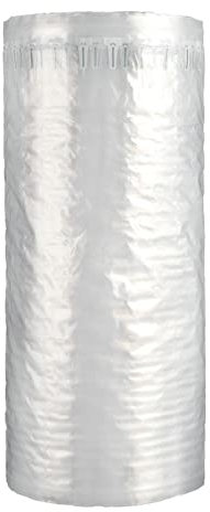 Aufblasbarer Luftpuffer aus Kunststoff, 50 m lang, mit Füllung, Luftsäulen-Schutzbeutel, Anti-Druck, Schock-Versandtaschen (30 cm x 50 m)