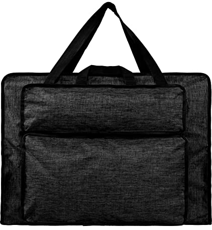 Große Künstler Tragetasche A2 Zeichenbrett Tasche Feuchtigkeitsfest Skizzenpad Schultertasche mit Griff 4K Kunst Portfolio Case Tragbare Tragetasche 8K Malerei Skizzieren Aufbewahrungstasche für