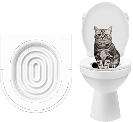 Readaeer Cat Toilet Training Kit - Train Your Cat to Use The Toilet
