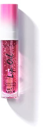 Technic Lip Oil - Cherry | Flavoured Non-Sticky Hydrating Formula, High Shine Glossy Finish