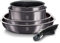 Berlinger Haus Carbon Pro Kochtopf Set Induktion, 9-Teilig, Abnehmbarer Griff Austauschbar, Antihaftbeschichtet ohne PFOA, Aluminium, Töpfe und Pfannen, Glasdeckel + Hermetischer Deckel, Stapelbar