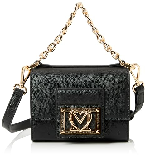 Love Moschino Damen MINIBAG, Schwarz MINIBAG, Schwarz