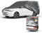 WALSER Abdeckplane Auto All Weather, Transporter Abdeckplane wasserdicht, 100% wetterfeste Bus Autoplane Größe 11 grau kompatibel mit VW Caddy, Ford Transit/Tourneo, Renault Kangoo
