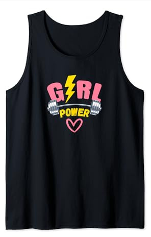 Girl Power Lifter Pump Cover for the Gym Tank Top
