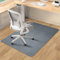SHAREWIN Office Chair Mat for Hardwood/Tile Floor, 55x35 Computer Gaming Chair Mat, Under Desk Low Pile Office Rug, Easy-Clean Floor Protector Mat, Dark Grey