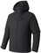 Herren Skijacke Wasserdicht Warm Atmungsaktiv Snowboardjacke Winterjacke mit Kapuze Outdoorjacke Grau Größe:XL