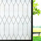 Windimiley Fensterfolie Blickdicht Selbstklebend,Sichtschutz mit UV-Schutz Sonnenschutz Fenster,Milchglasfolie Statisch Haftend für Zuhause Büro Marokkanische Linien 75 x 300 cm